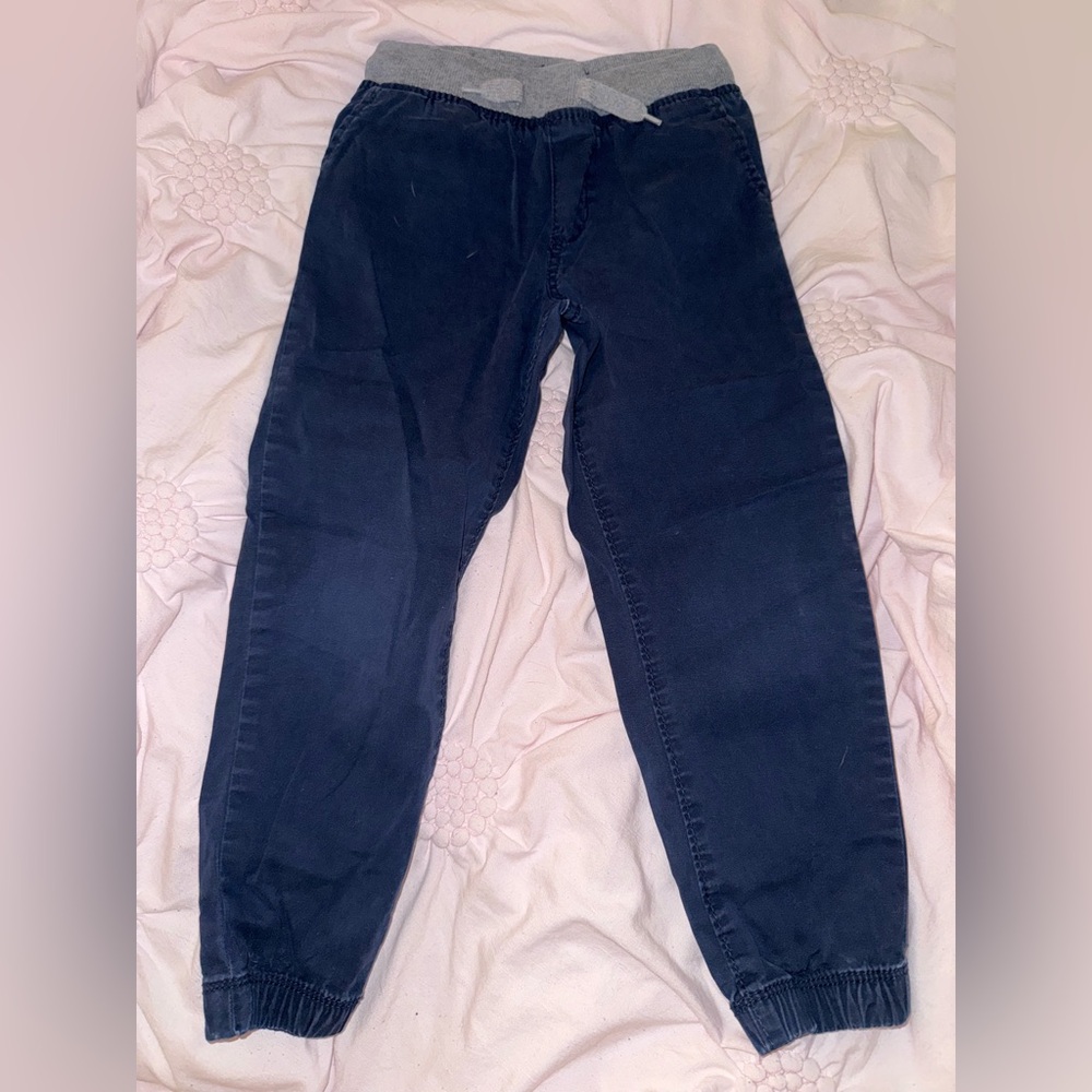 OshKosh B'gosh Blue Joggers with Gray Trim